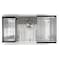 Nantucket Sinks 36In. Large Prep Station Single Bowl Stainless Steel Kitchen Sink with Compatible Accessories SR-PS-3620-16 - alternate 6